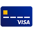 Visa credit card. 